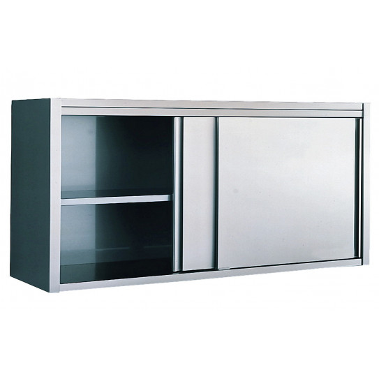 Armoire murale suspendue inox 1500 mm portes coulissantes L1500 x P400 x H600 mm - ASF/154 Bertrand Manufacturer