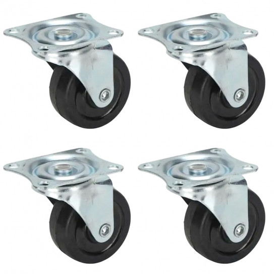 Kit de roulettes H 66 mm 7151.9020 Combisteel