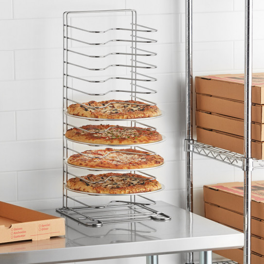 Râtelier porte grilles à pizza 15 niveaux AC-PRO GI-METAL