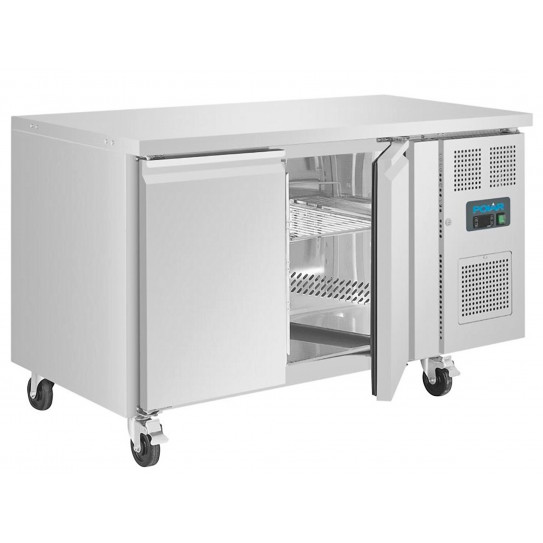 Table desserte réfrigérée négative 2 portes 1360x700 GN1/1 - G599 POLAR