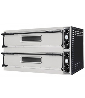 Four Pizza électrique large 2x6 pizzas Ø32 BASIC 66L Prismafood