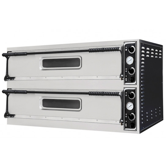 Four Pizza électrique large 2x6 pizzas Ø32 BASIC 66L Prismafood