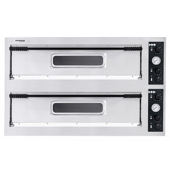 Four Pizza électrique large 2x6 pizzas Ø32 BASIC 66L Prismafood