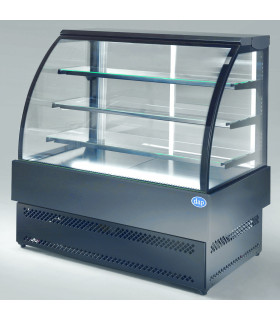 Vitrine réfrigérée 1540 mm pour sandwichs, viennoiserie, pâtisserie +2°C/+8°C - SIENA PLUS 1500 VB DAP DISTRIBUTION