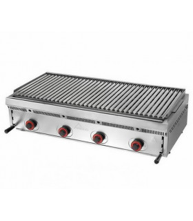 Grill Charcoal gaz 120 Parrillas PBI-120 Mainho pierres volcaniques dim : 114x55x25cm