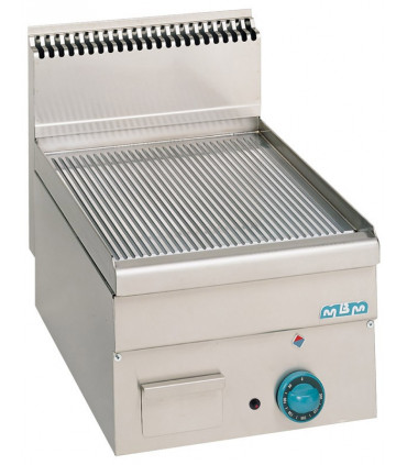 GFT46R MBM Plaque à snacker gaz rainurée acier - Surface utile 350x500mm - 5,1kW GFT46R MBM Plaque à snacker gaz rainurée acier - Surface utile 350x500mm - 5,1kW