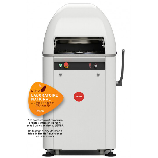 Vitella semi automatic bun rounding divider 11 divisions 180 / 500g SPASA 11 - WAICO GROUP