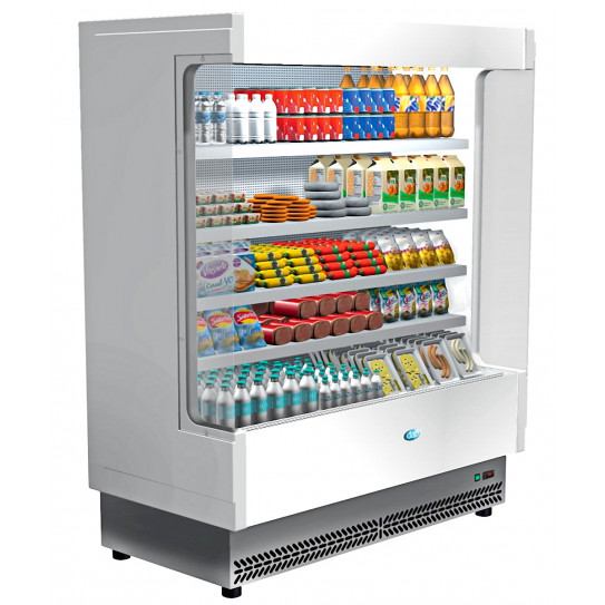 Vitrine murale réfrigérée ventilée 200 + rideau de nuit - BARI P80/195 LGL DIAMOND