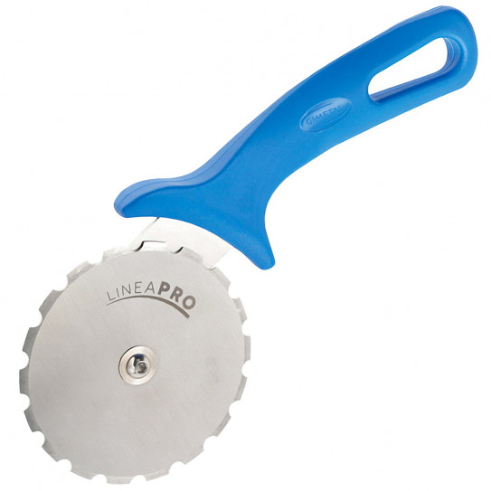 Roulette prédécoupage pizza crantée Ø 10 cm professionnelle lame crantée en inox trempé GI-METAL AC-ROP7