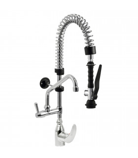 Douchette en acier inox et robinet hauteur 645 mm - CW4086/MT Diamond