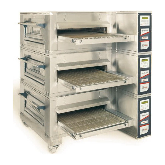 Tous les fours convoyeurs SYNTHESIS V Zanolli sont superposables