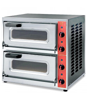 Mini four pizza électrique 2 pizzas MICRO 2V monophasé 230V puissance 4,4kW GGF