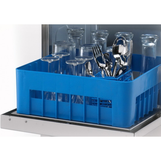 Détail panier 40x40 hauteur passage utile (verre) 24 cm - Lave-verres GP-40B sammic