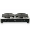 Crêpière pro électrique 400V double Ø40 CTCA8BC-KR Krampouz Confort