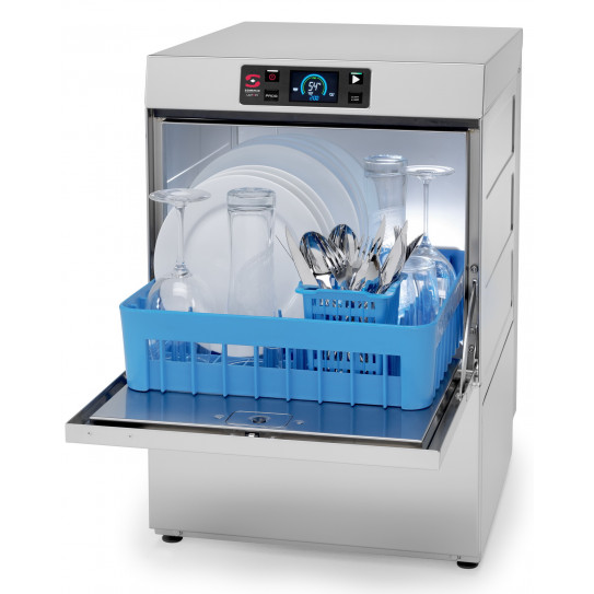 Lave-vaisselle professionnel UX-50BD Sammic ULTRA avec Pompe de vidange et Adoucisseur - Hauteur passage utile 380 mm