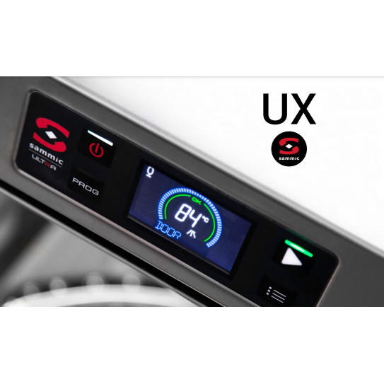 Panneau de commande avec écran LCD couleur avec viseur de température - Lave-vaisselle UX-50BD DD Sammic ULTRA 1303233