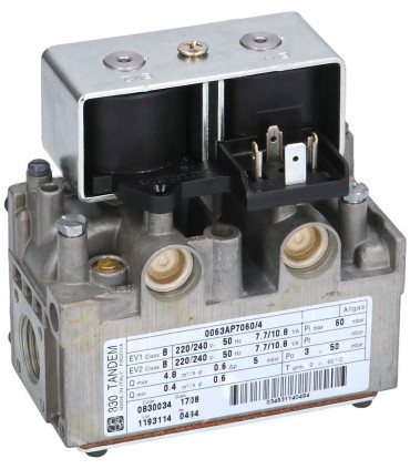 Électrovanne Valve 830 TANDEM SIT Ø1/2 FF - 91310340 Cuppone