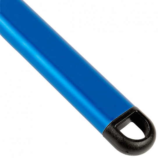 Embout manche Pelle à pizza tête rectangulaire perforée 33 cm Ligne Azzurra A-32RF/60 GI.METAL