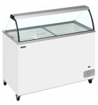 Congélateur conservateur à glace pour 10 x 5L bacs plastiques, Paniers inclus - IC401SC+SO TEFCOLD