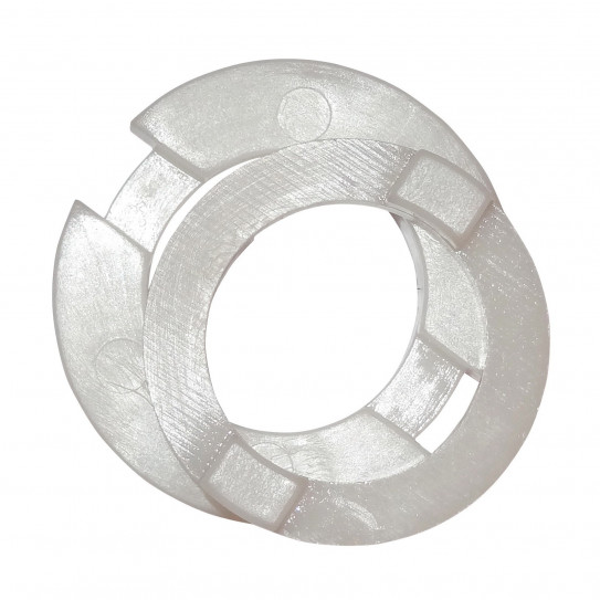 Kit bagues d'entrainements : joint mâle 5G010005 + joint femelle 5G010001 pour formeuse à pizza Prismafood DSA JILO