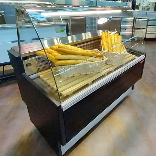 Vitrine réfrigérée horizontale 1500 sandwichs fromage charcuterie VIGO-90-150 VB Tecnodom isotech