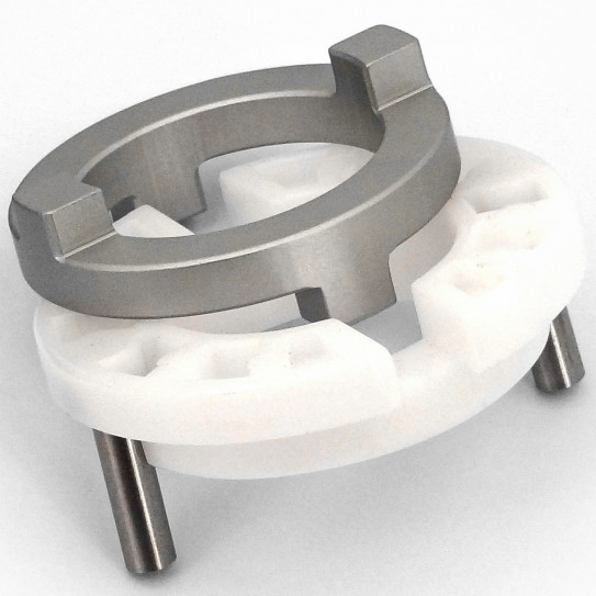 Kit eccentric training feeder ring for Mini, Maxi Sfogly, Parallela Super Pastaline PC/10-0024-1 + PC/10-0024-2