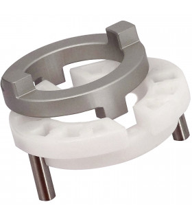 Kit eccentric training feeder ring for Mini, Maxi Sfogly, Parallela Super Pastaline PC/10-0024-1 + PC/10-0024-2