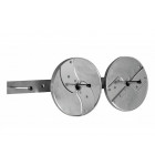 Porte disque mural inox 3 tiges 101230 Robot-Coupe