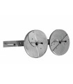 Stainless Steel Wall-Mounted Discs Rack with 3 Rods 101230 Robot-Coupe