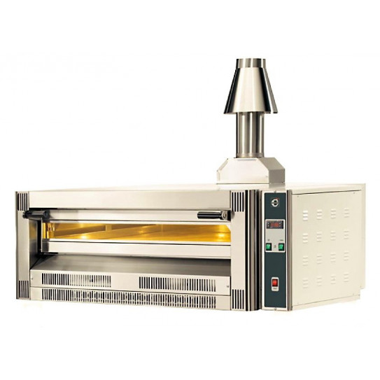 Four pizza gaz CUPPONE superposable contrôle digital 4 pizzas Ø 33 cm 14kW - Cheminée en option - GS4-33 Four pizza gaz CUPPONE superposable contrôle digital 4 pizzas Ø 33 cm 14kW - Cheminée en option - GS4-33