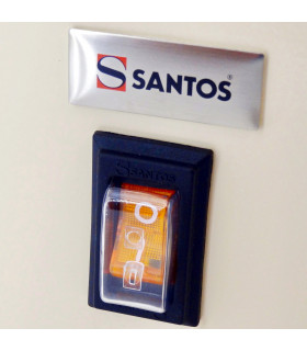 Double Pole Rocker Multifonction Switch Orange On (I) / OFF (O) for Santos Grater 02 or Santos Ice Shaver 09 - 02435 SANTOS