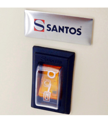 Double Pole Rocker Multifonction Switch orange lighted On I / OFF O Santos