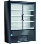 Vitrine réfrigérée murale 150cm 2 portes vitrées battantes FINA-A 150-PVBN