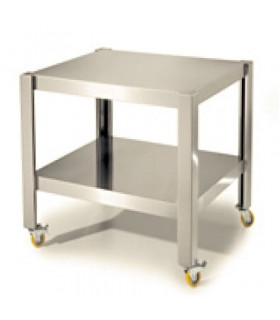 Support inox pour 1 module four CUPPONE GS4-33 sur roulettes