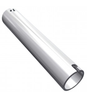 Manteau pour double chicane V2A, tube inox Ø 40 x 173 mm - 20225010 Mussana Hans-Kratt