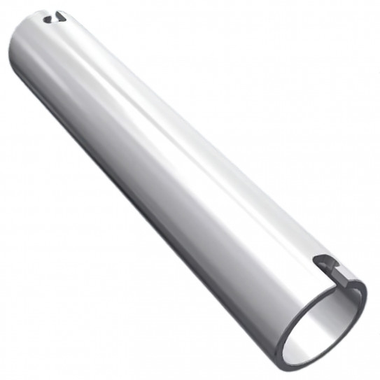 Manteau pour double chicane V2A, tube inox Ø 40 x 173 mm - 20225010 Mussana Hans-Kratt