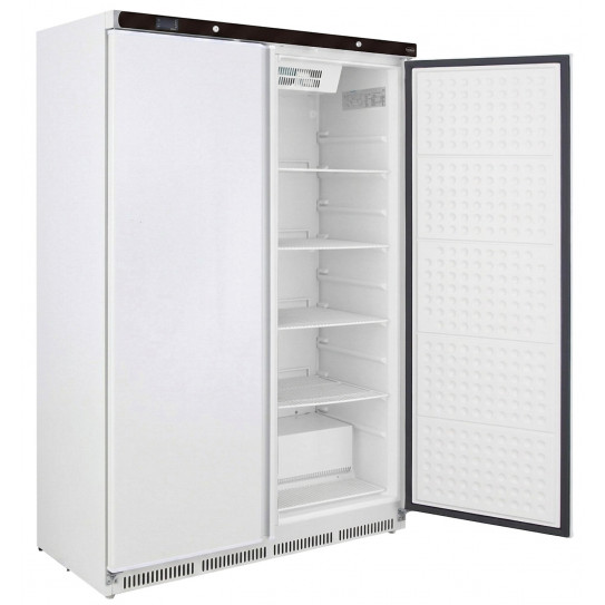 Armoire réfrigérée 2 portes 744L blanche, vue intérieure, Combisteel 7450.0563