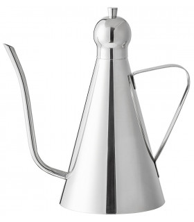 Pizzaiolo Oil Can Dispenser 1 lt (34 oz.) in Stainless Steel OL10IX GI.METAL