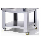 Support four pizza Donatello façade large DN635L/2 Cuppone + roulettes SDN635L/2
