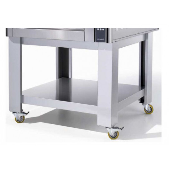 Support four pizza Donatello façade large DN635L/2 Cuppone + roulettes SDN635L/2