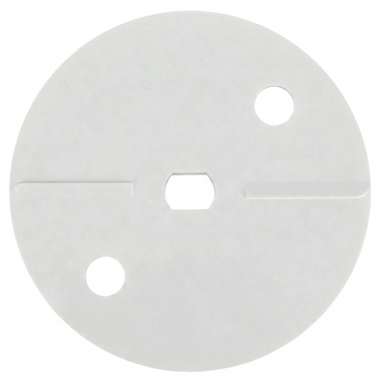 Back white evacuation sling plate disc OLD MODEL 100062S for Robot-Coupe vegetable machine older versions CL50A CL50B CL50C