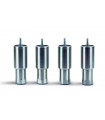 Kit de pieds hauts inox pour lave-verres ou vaisselle Sammic 2310671