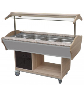 Buffet réfrigéré self salade bar - B1604RE L2G 7077.0010