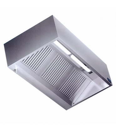Hotte murale 2000x1100x450 inox professionnelle 7452.4148 Combisteel Hotte murale 2000x1100x450 inox professionnelle 7452.4148 Combisteel