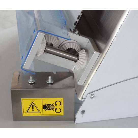 Détail engrenage plastique formeuse pizza Prismafood DSA JILO DPF