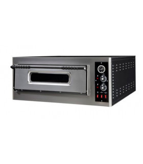 Four Pizza électrique 6 pizzas Ø 36 cm BASIC XL6 PRISMAFOOD - Dim. extérieures 101x132x42cm 9 kW