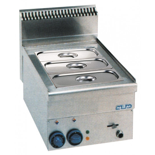 Bain marie GBM46 MBM à poser - profondeur 600 Bain marie GBM46 MBM à poser - profondeur 600