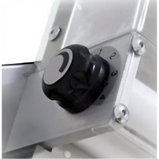 Bouton régulateur d'épaisseur de pâte formeuse pizza Prismafood DSA420 DSA310 JILO 42 JILO 31 - 3P020001 + 5T100001