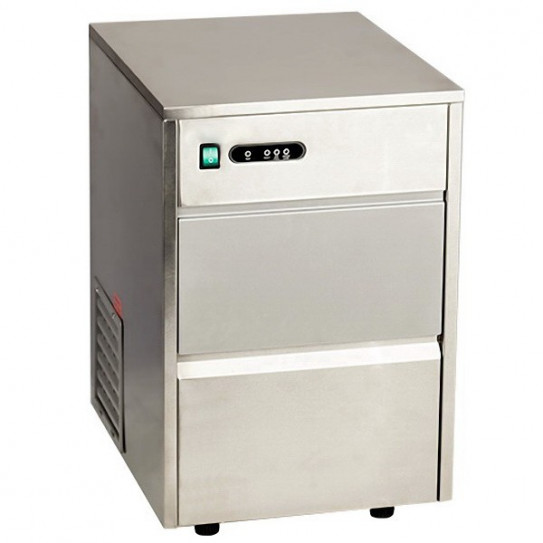 Machine à glaçons professionnelle 26kg/24h refroidissement air - ICM26 L2G