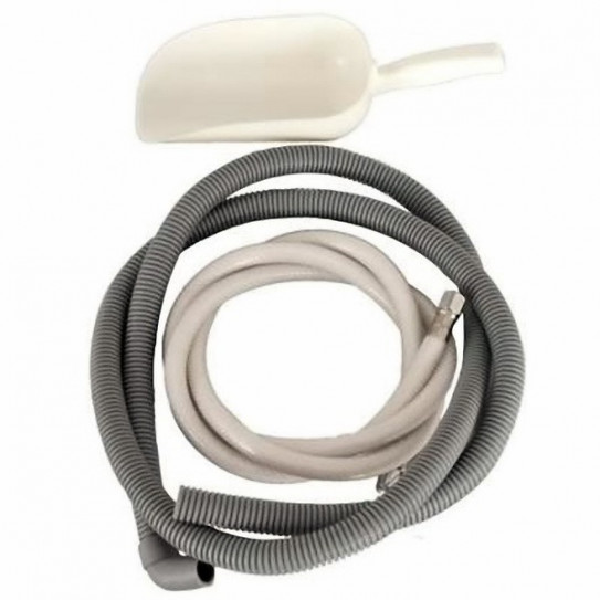 Machine à glaçons pro 26kg/24 h tuyau alimentation et évacuation eau